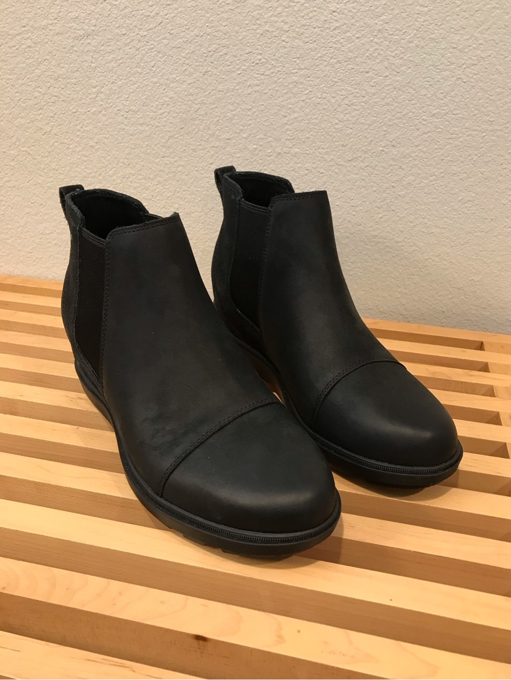 Sorel Black Women's Chelsea Ankle Boots